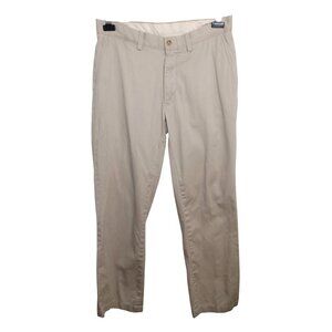 Polo Ralph Lauren Relaxed Fit Chino Pants Mens 32x32 Khaki Preppy Vintage Office